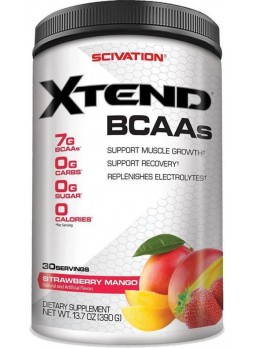 Scivation Xtend BCAA (390 g, Strawberry, Mango)